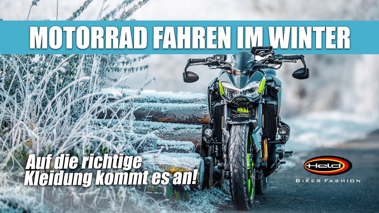 Meine Schutzkleidung für frostig kalte Temperaturen von HELD BIKER FASHION