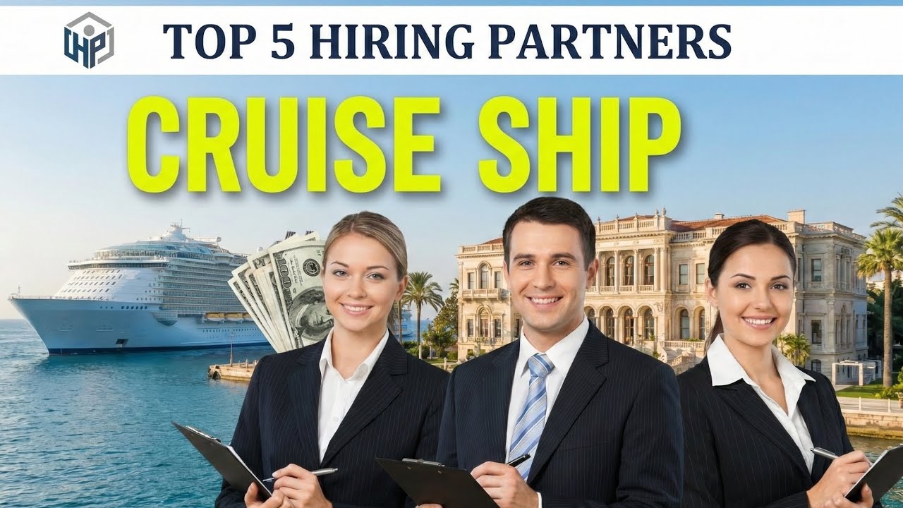 Top 5 Hiring Partner In Cruise Ship | Jobs In Cruise Ship Without Any Agent 