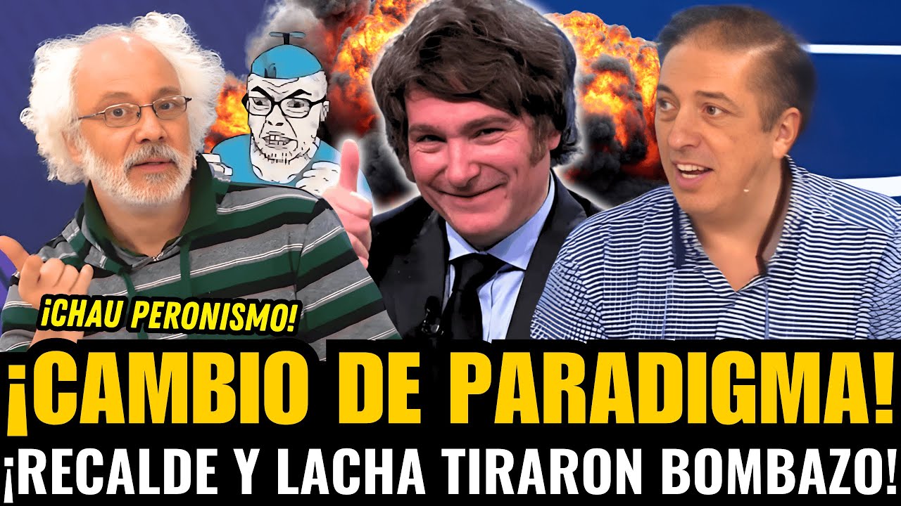 ¡DIEGO RECALDE y LACHA LAZZARI DEJARON a TODOS en SHOCK con TREMEDA BOMBA de MILEI!