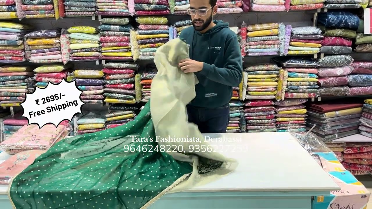 Premium handwork boutique style collection, punjabi partywear unstitched suits @tarasfashionista 