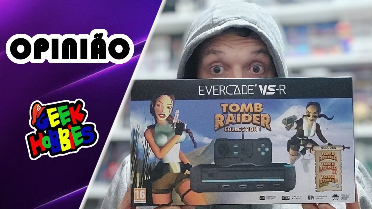 Evercade VS-R Tomb Raider Collection 1 [ Opinião ]