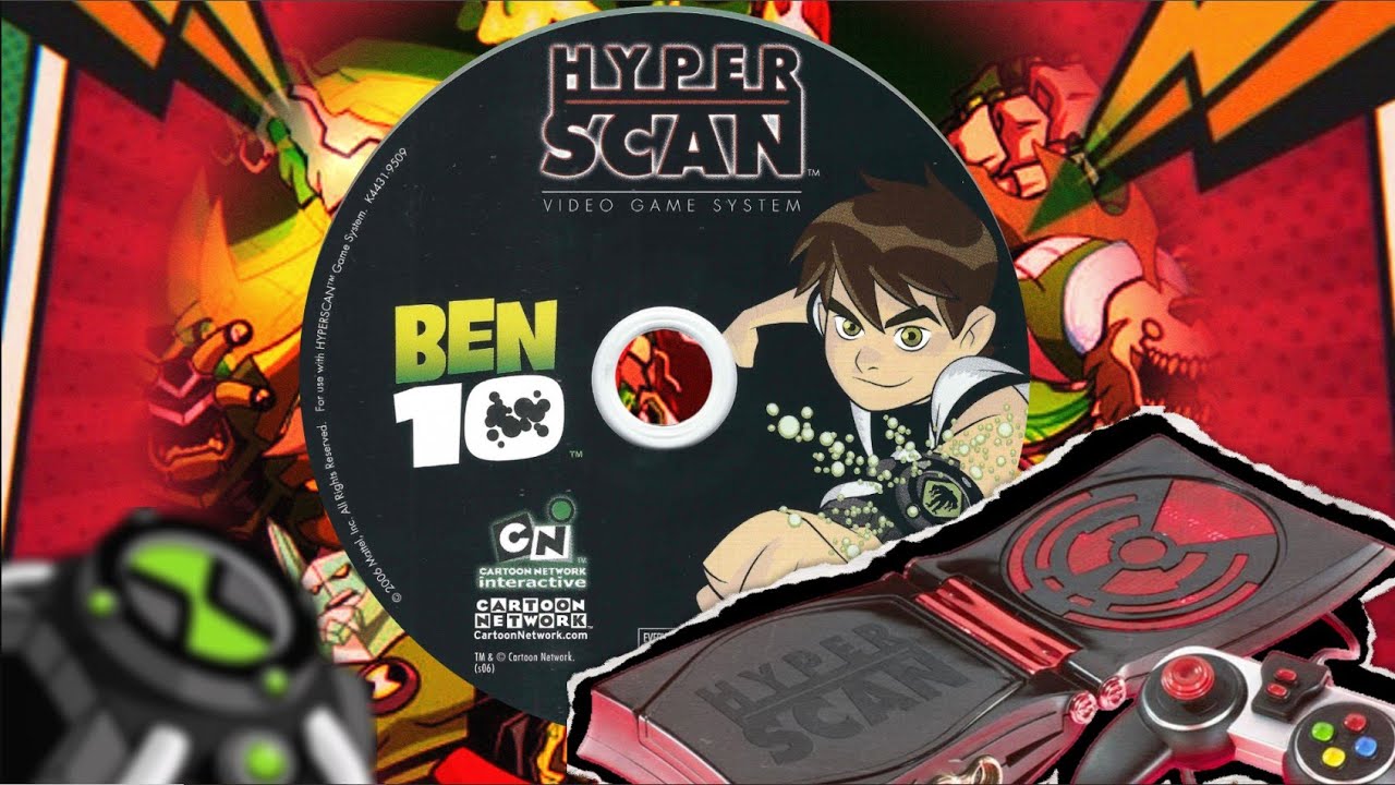 O PRIMEIRO e pior jogo do BEN 10 para o hyperscan: o console obscuro