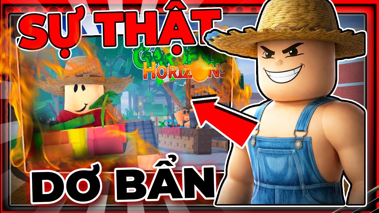 BẢN TIN ROBLOX - TÔI ĐÃ SỐC VÌ SỰ THẬT CUỐI CÙNG CỦA GARDEN HORIZONS...