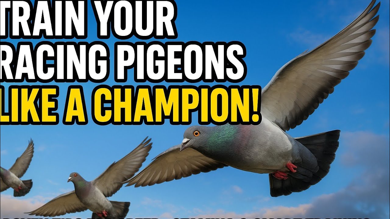 What Makes a RACING Pigeon Training Routine Effective? 