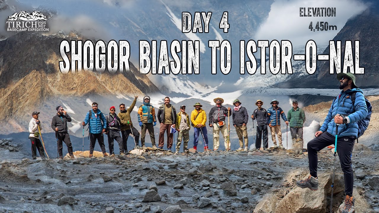 Tirich Mir Basecamp Expedition 2025 | Day 4 Shughur Baisun to Istor-o-Nal Camp Story 54 Ammar Biker