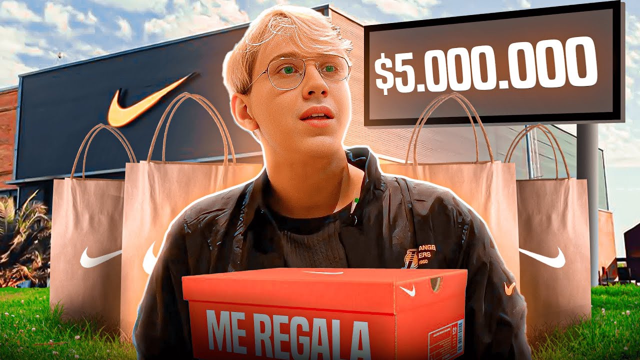 GASTANDO $5.000.000 EN NIKE