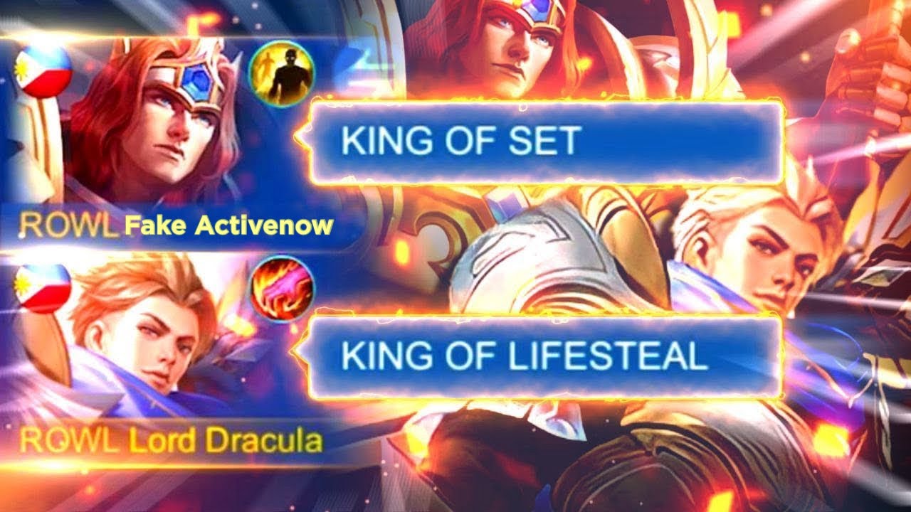 DRACULA MEET FAKE ACTIVENOW IN RANK GAME | TIGREAL MAIN GODE!