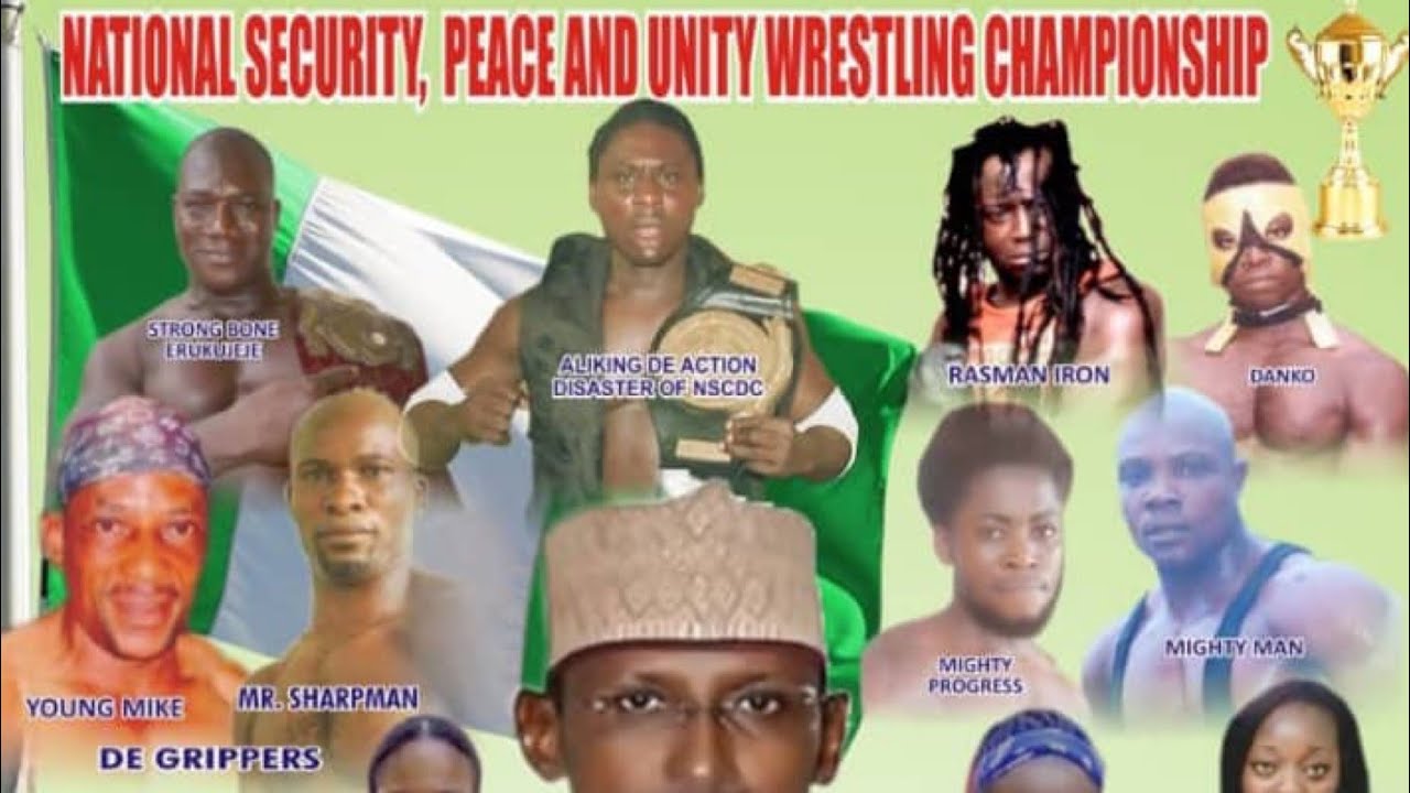 Nigeria Pro Wrestling Federation National Security, Peace and Unity Wrestling Championship Full Show