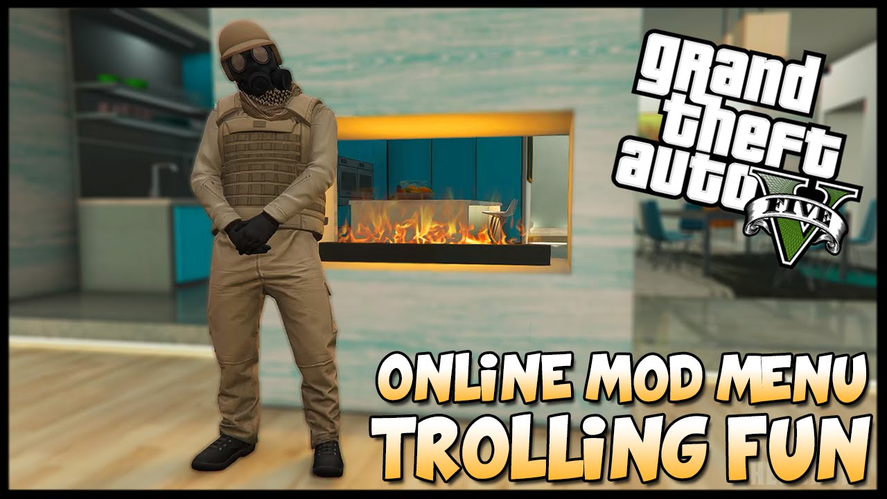 GTA 5 ONLINE - CRAZY FUNNY MOD MENU TROLLING - RANDOM LOBBY FUN + REACTIONS (GTA V MOD TROLLING)