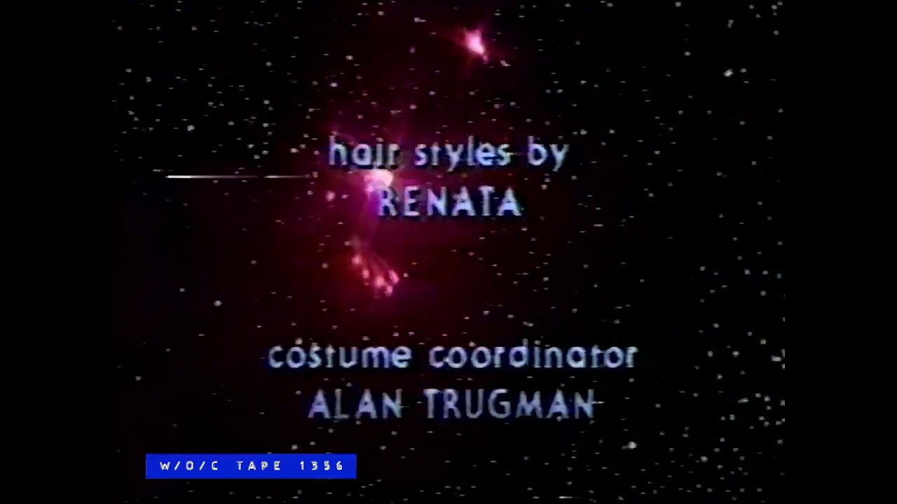 WOC Tape 1356 End Credit Announcements Compilation - 1988
