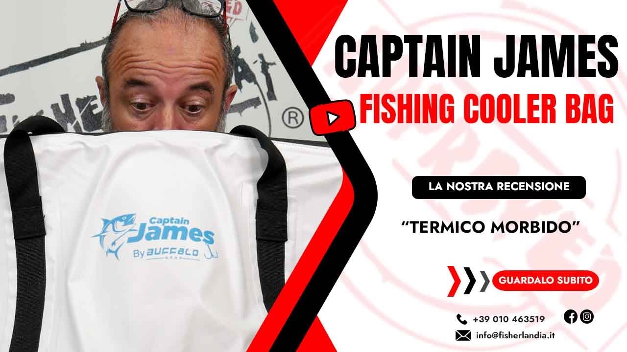 CAPTAIN JAMES FISHING COOLER BAG -TERMICO MORBIDO