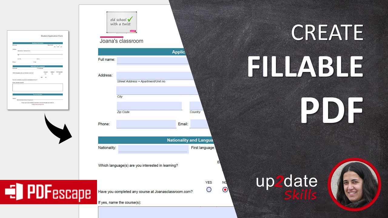 Create a fillable PDF form for free – step by step tutorial