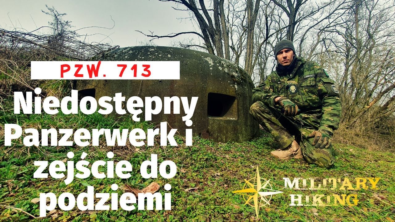 Niedostępny Panzerwerk 713 i zejście do podziemi OSTWALL URBEX MRU [NAPISY - SUBTITLES]