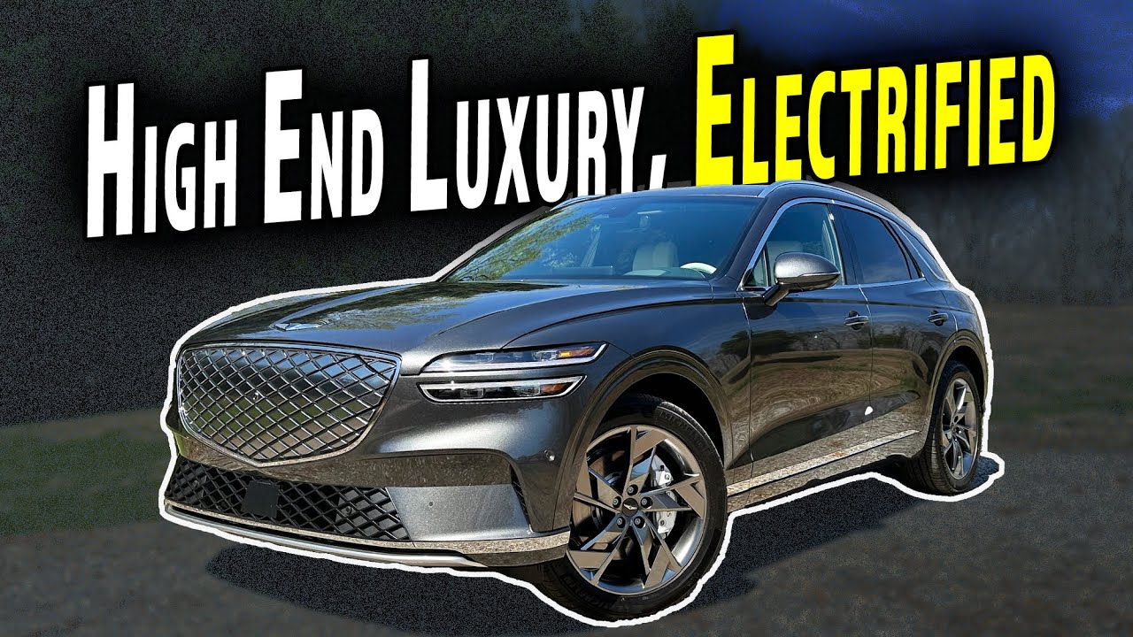 Genesis GV70 2023 года — роскошный внедорожник, который, как ни странно, оказался электрическим