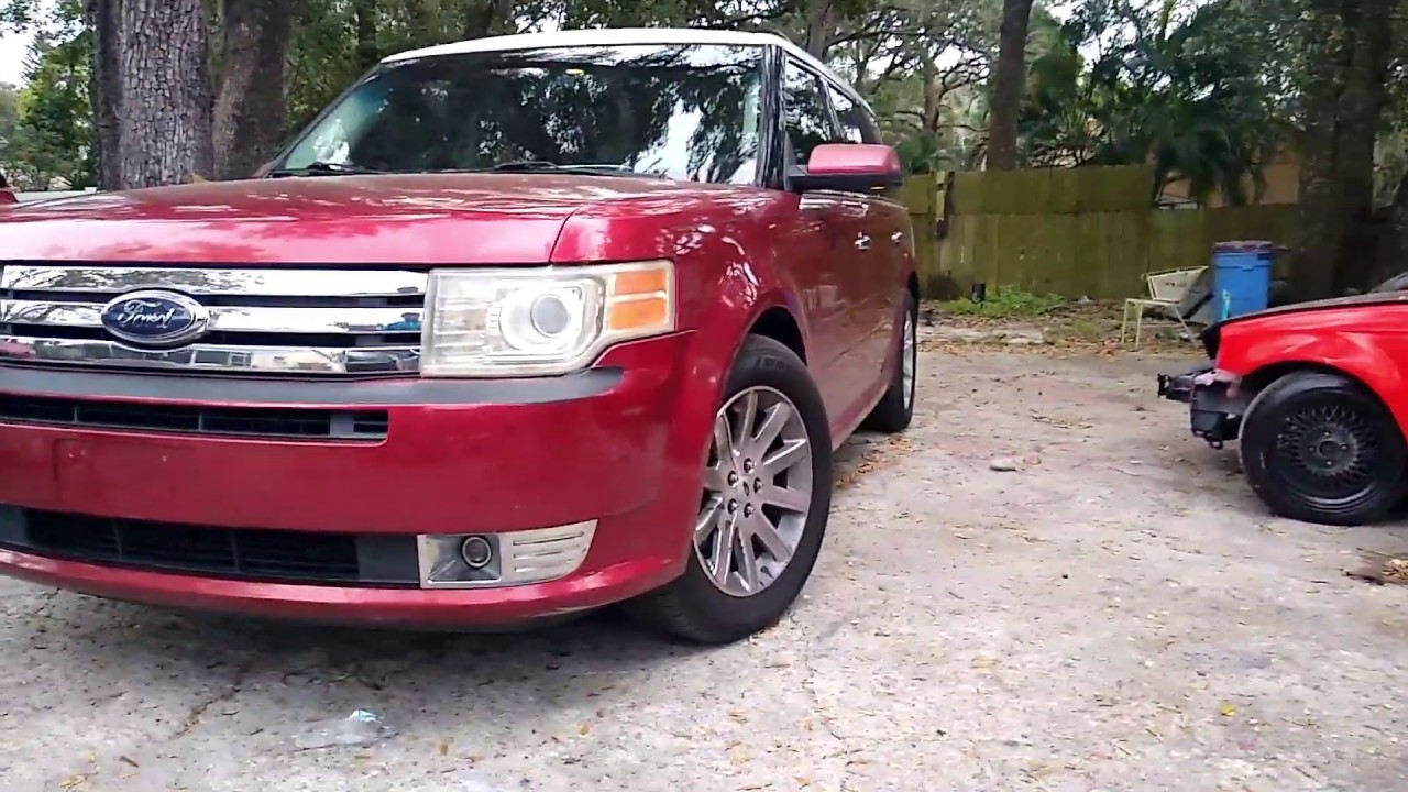 Как заменить проекционную фару HID на Ford Flex 2009 года