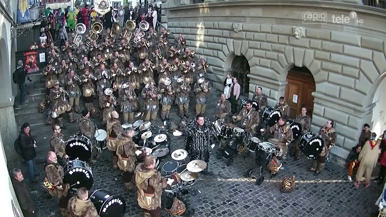 Loz&auml;rner Fasnacht 2017 - Noggeler Guuggenmusig Loz&auml;rn