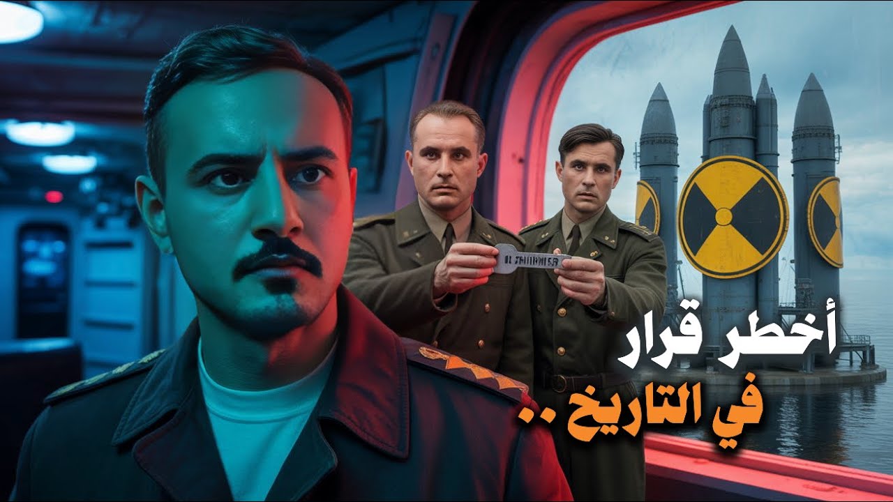 داخل الغواصة السوفيتية: القرار الذي كاد يدمّر العالم ! 🌍 
