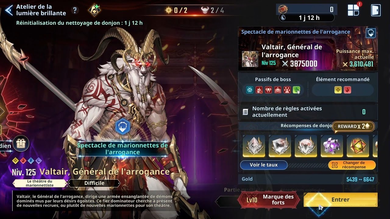 Valtair POS 10 Fire Clear (Sung run) Solo Leveling: Arise