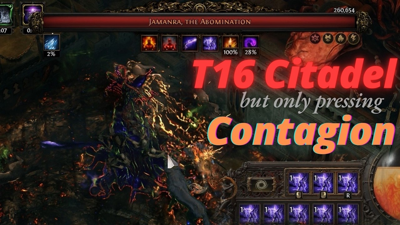 T16 Jamanra: I turned my build into a one-button meme. No Crit/CoC/CoEA #poe2 #mechanics #fun