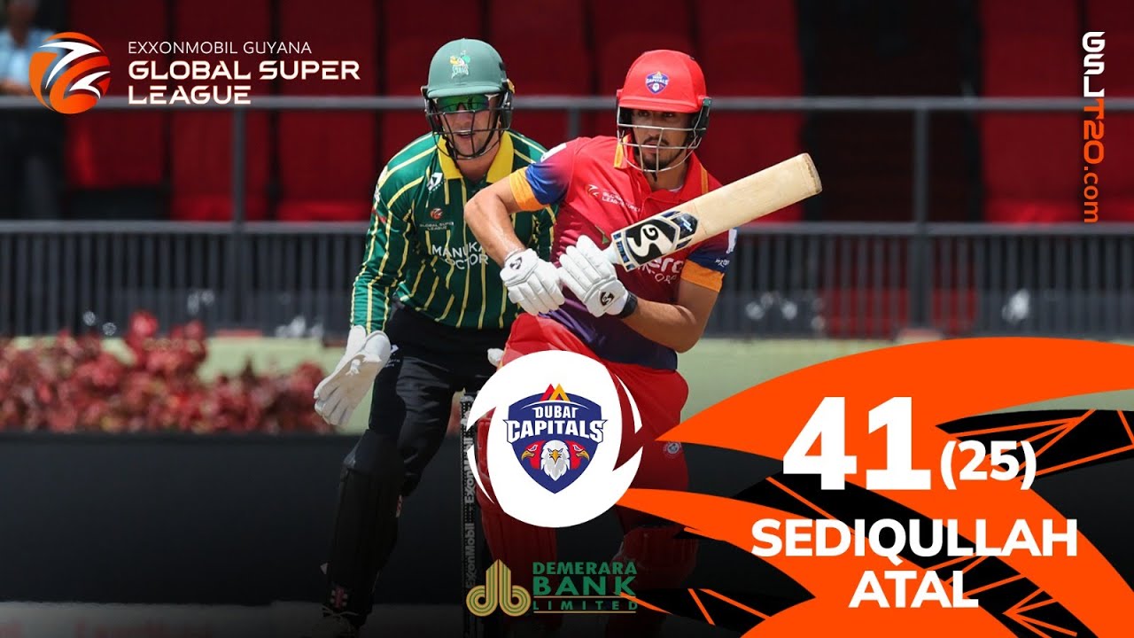 Sediqullah Atal's SUPERB Innings! | GSL 2025