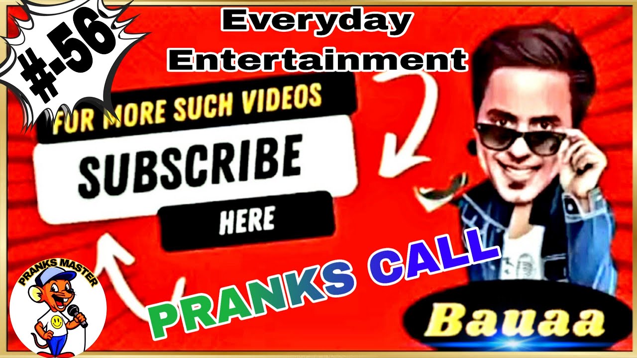 Bauaa ki top 10 comedy prank call (Part-56) bauaa ki comedy / bauaa and nand kishore bairagi