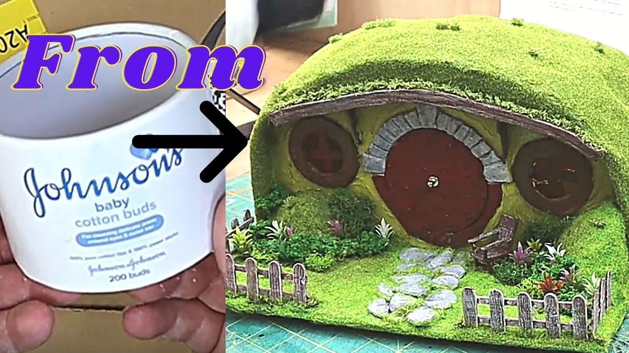 Watch How I Make a Hobbit House From Scrap Cardboard!