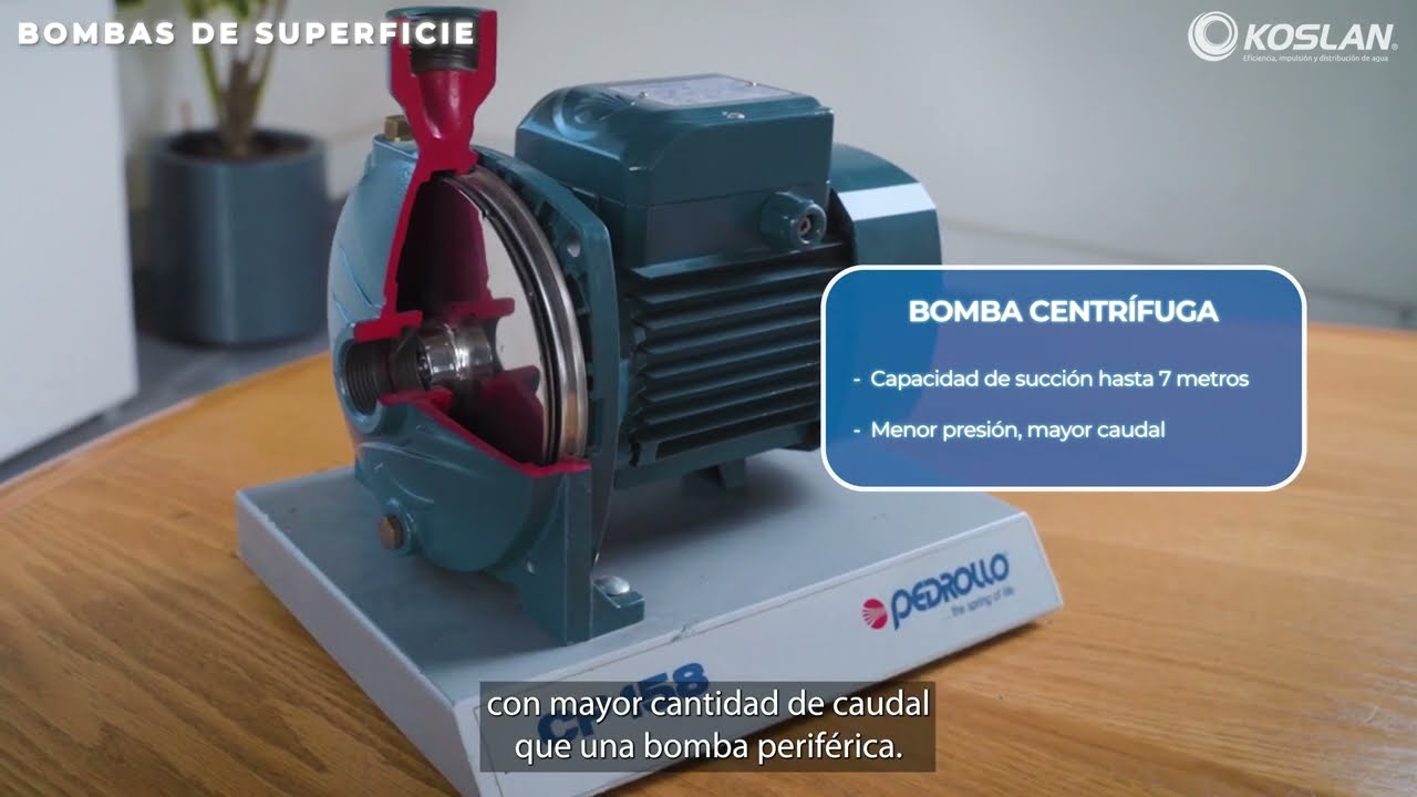 Bombas de superficie y sumergibles