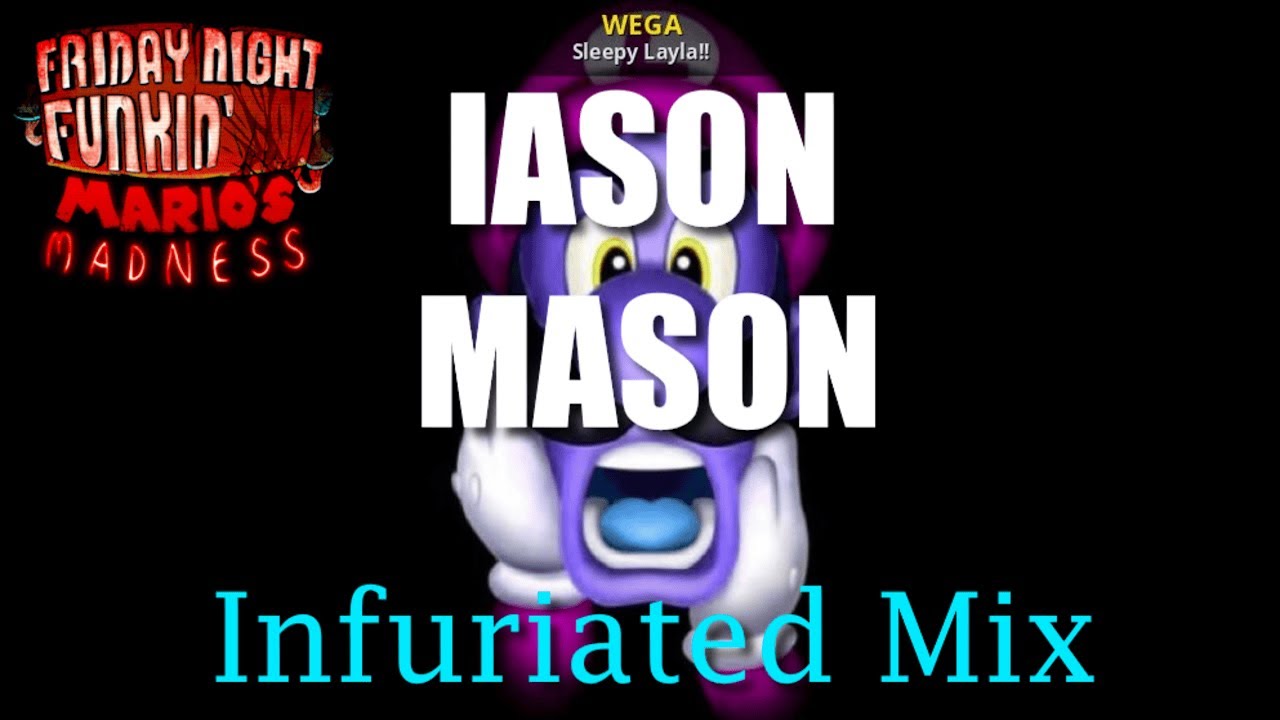 IASON MASON: Infuriated Mix | FNF: Mario's Madness V2 UST (Remix/Cover)