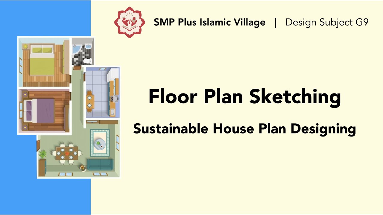 Floor Plan Sketching (Teaching Material) | Design Subject Grade 9
