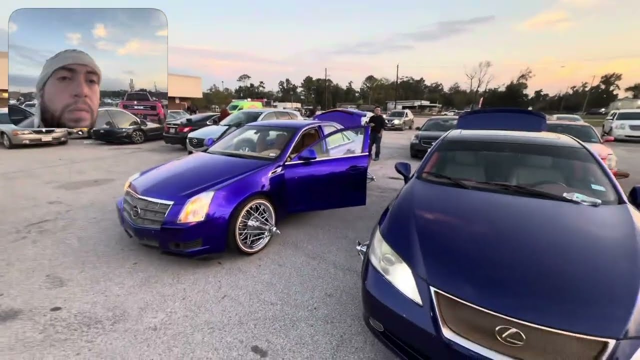 Jay Sicario Outside Slab Sunday In Houston Texas ! #candypaint 