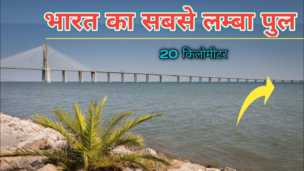 भारत के 5 सबसे लम्बा पुल | Longest Bridge in India | Bharat ka sabse lamba bridge |