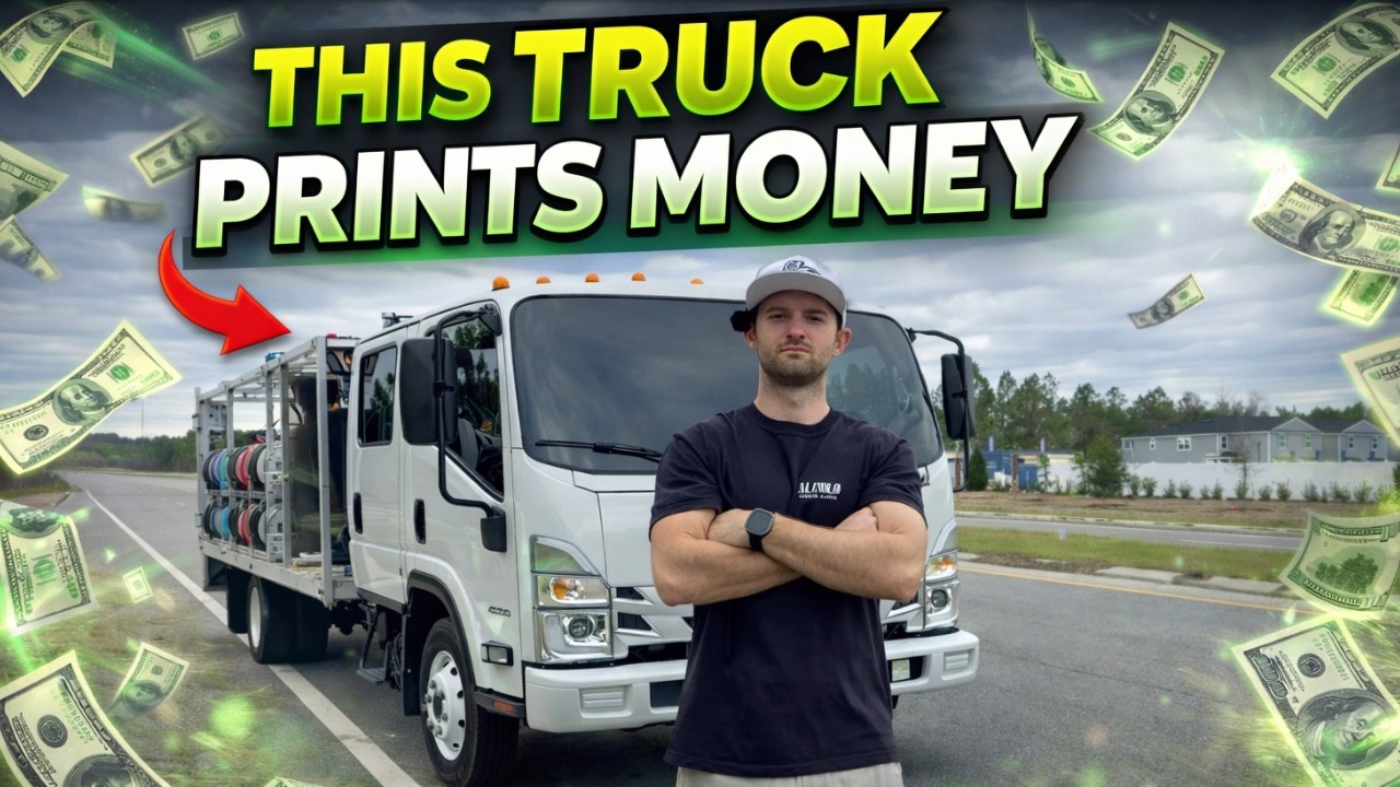 This Truck Prints Money $3,000/Day Pressure Washing Rig (Building my dream flatbed pt.2)