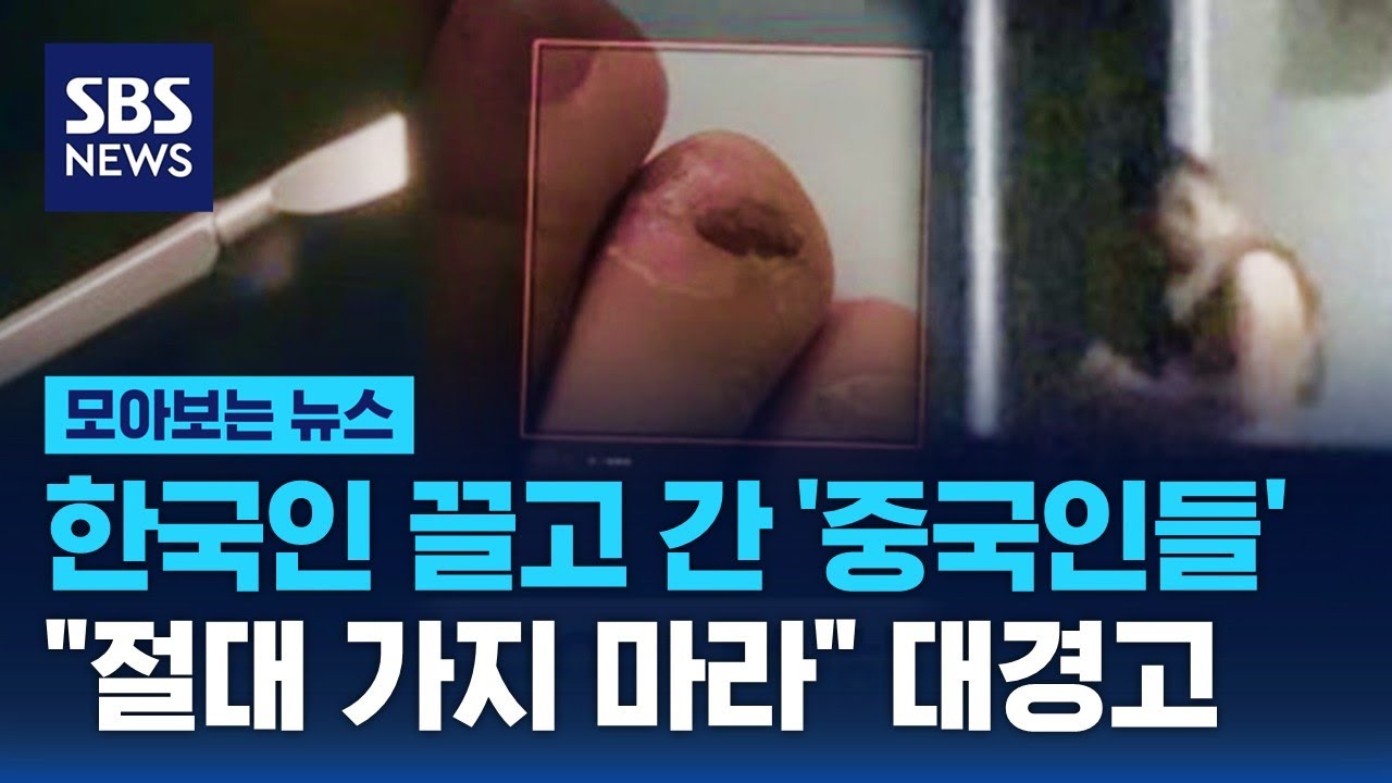 한국인 끌고 간 '중국인들'…