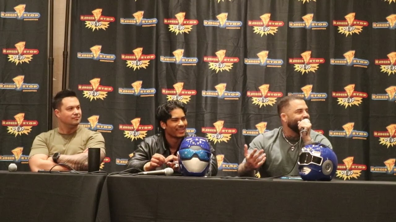 The Blue Crew: Blue Ranger Panel at Rangerstop Orlando Part 3