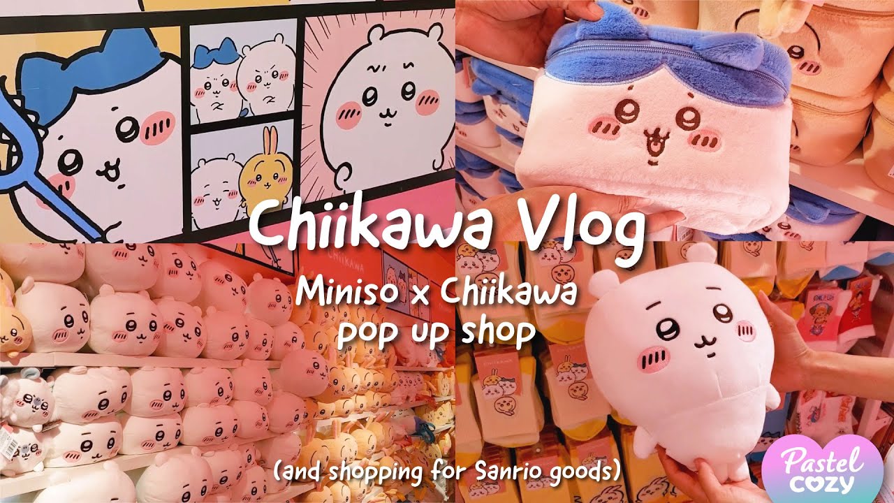 Chiikawa x Miniso Pop-Up store tour | Plus Sanrio goods shopping | ちいかわ