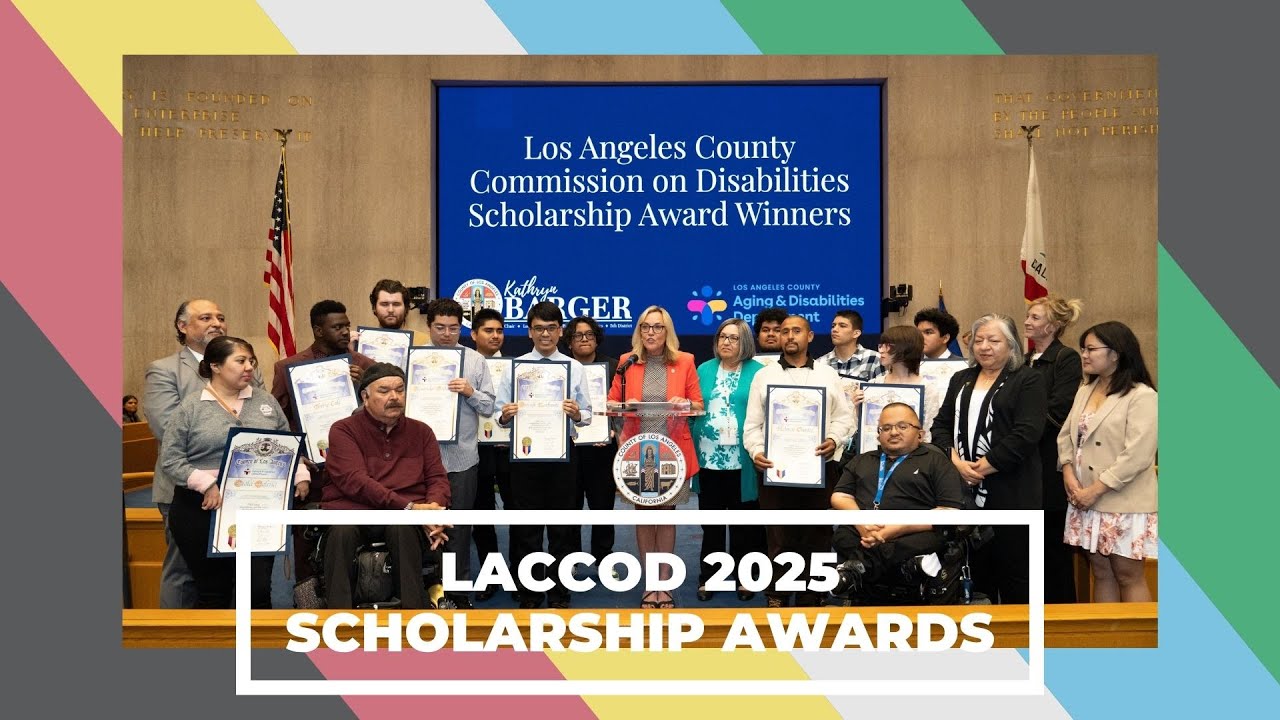 2025 LACCOD Scholarship Awards - Highlights