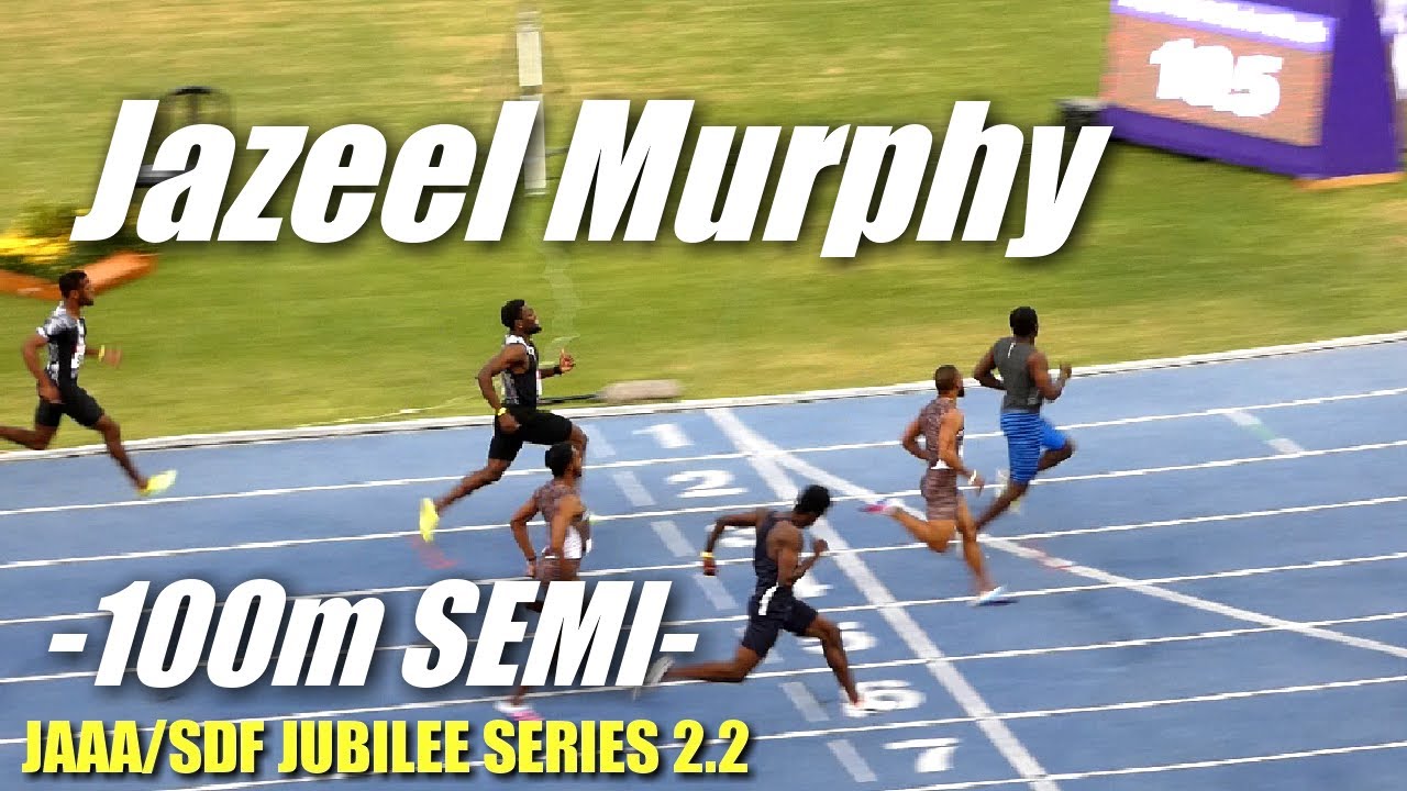 Jazeel Murphy | Titans Inter | 100m SEMI 8 | JUBILEE SERIES 2.2