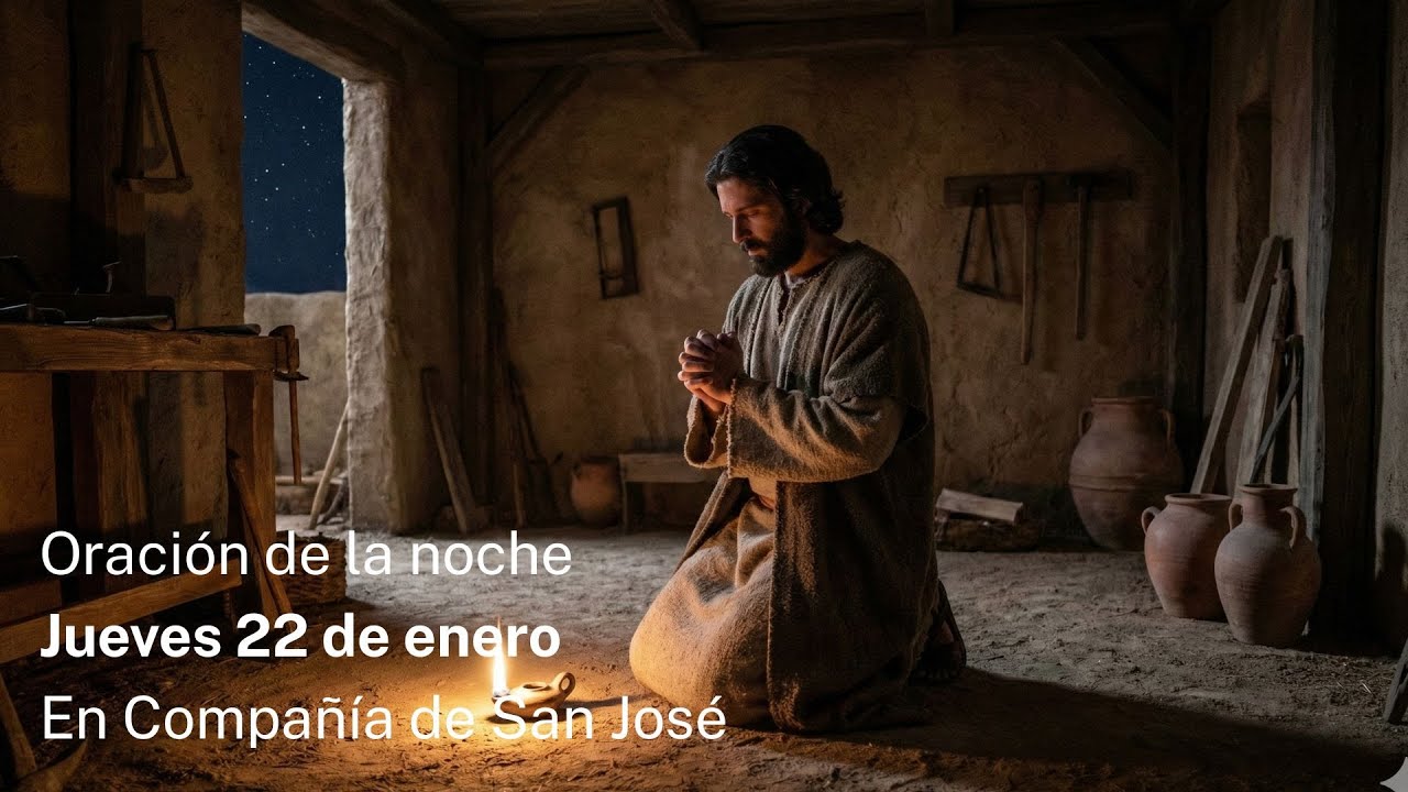 Oración  de la noche a San José jueves 22 de enero