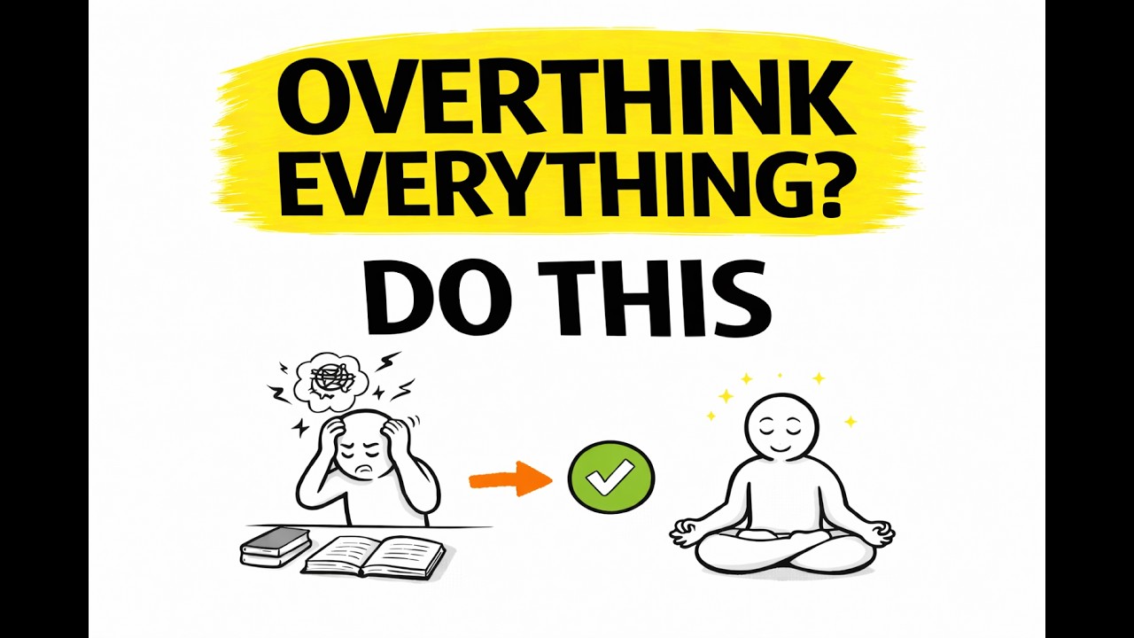 Why You Overthink Everything And How to Finally Stop