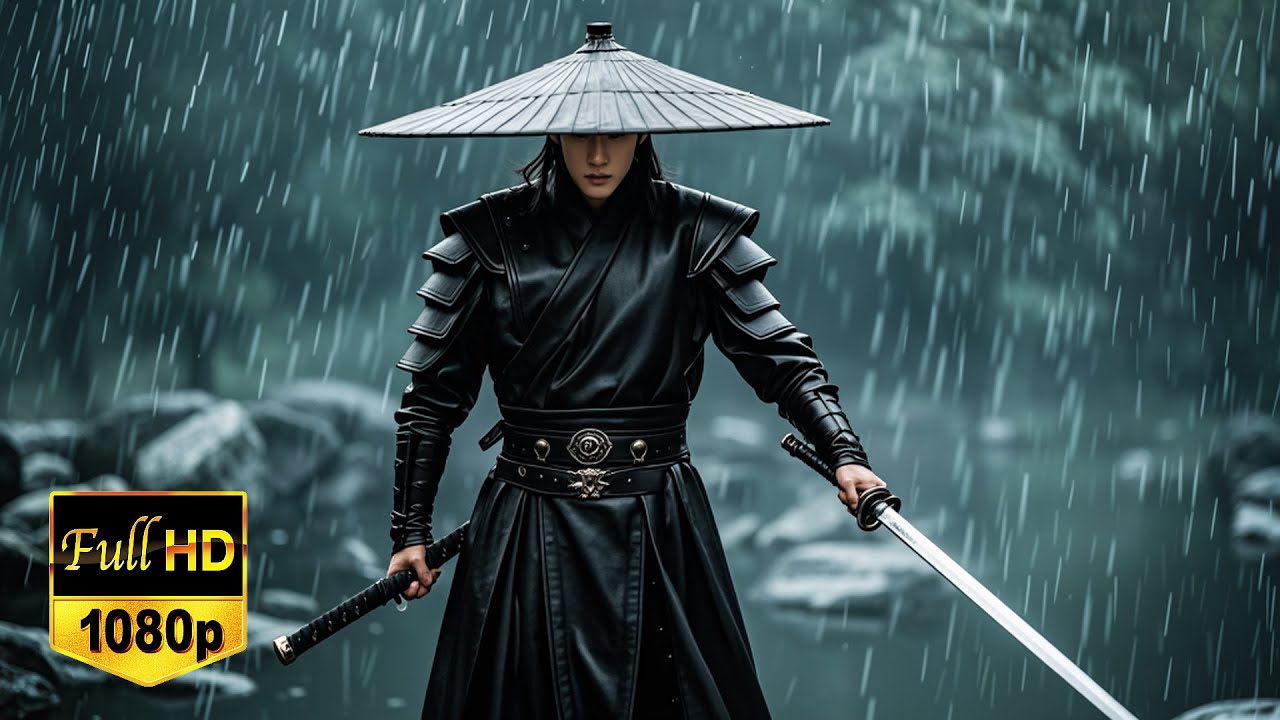 [Kung Fu Movie] This masked man in black is a kung fu master who can kill the commander in seconds!