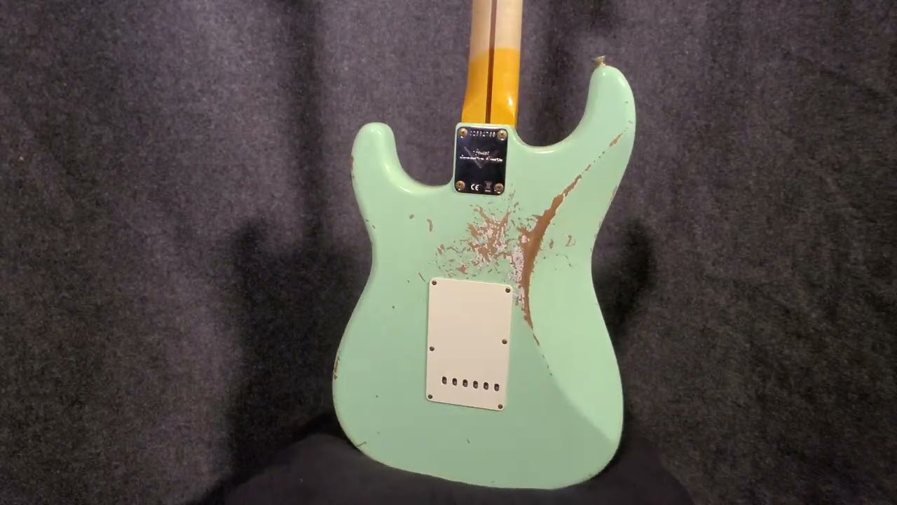 Fender Custom Shop 1957 Stratocaster Heavy Relic/Aged Surf Green 2024 Pre-owned (785)