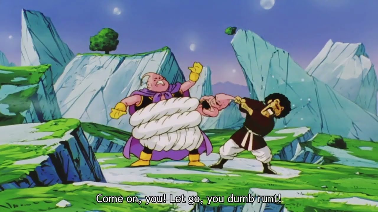 Kid Buu vs Fat Buu Hd 1080p Fight Scene Only