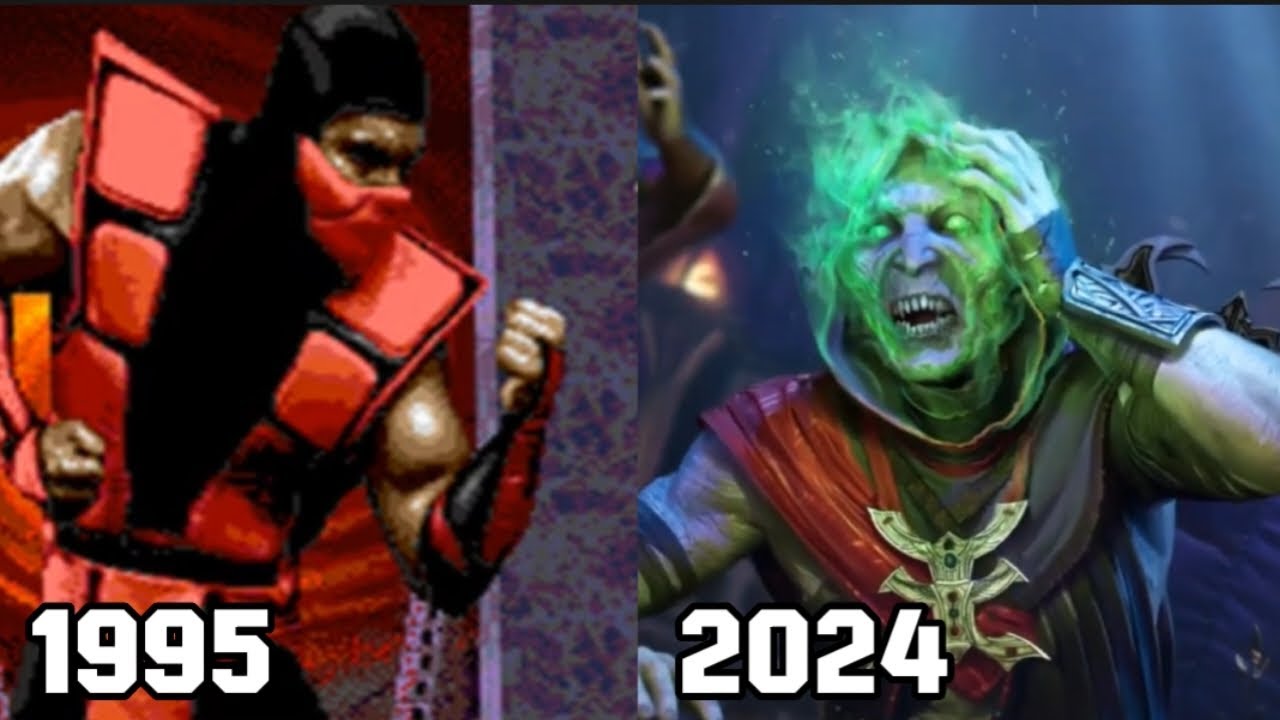 Evolution of ermac endings in mortal kombat 1995-2024