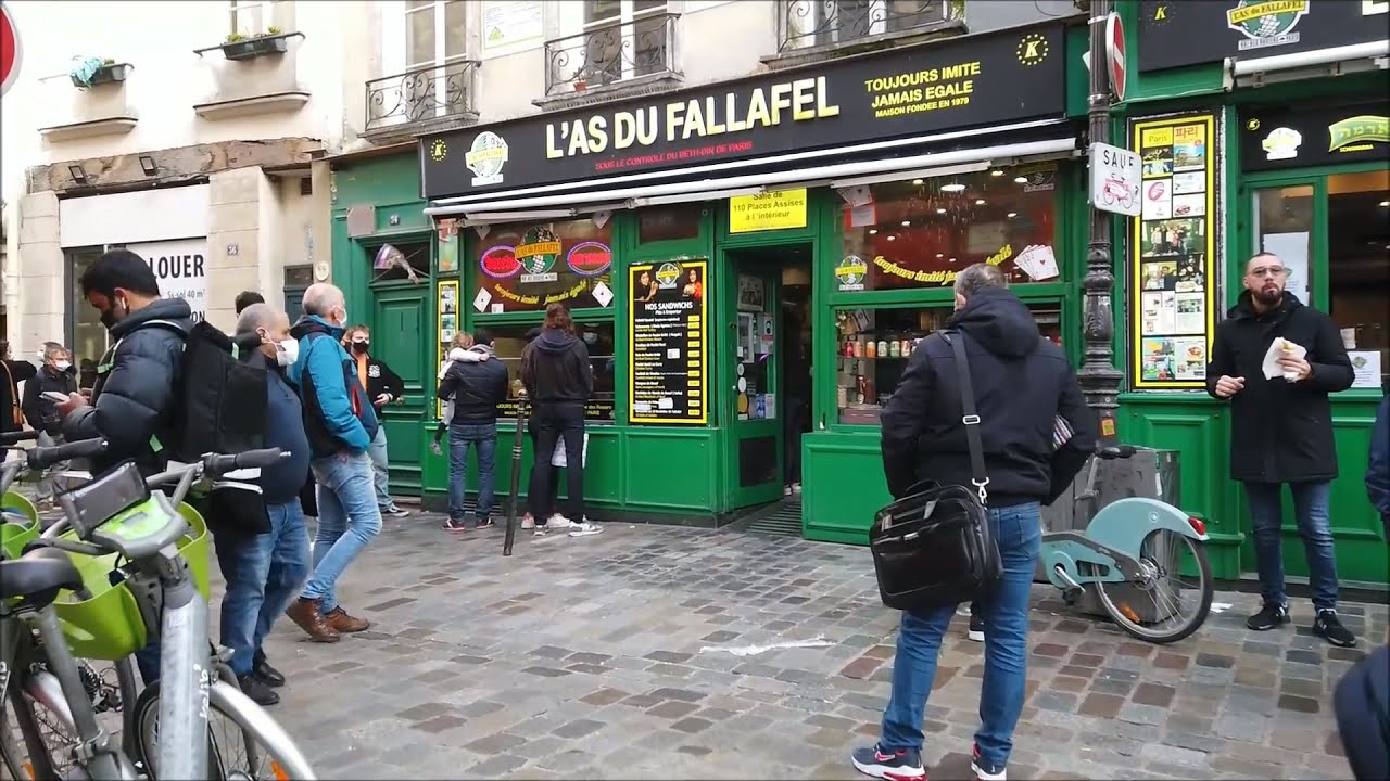 Rue des Rosiers, rue Vieille du Temple - Paris Walking Tour
