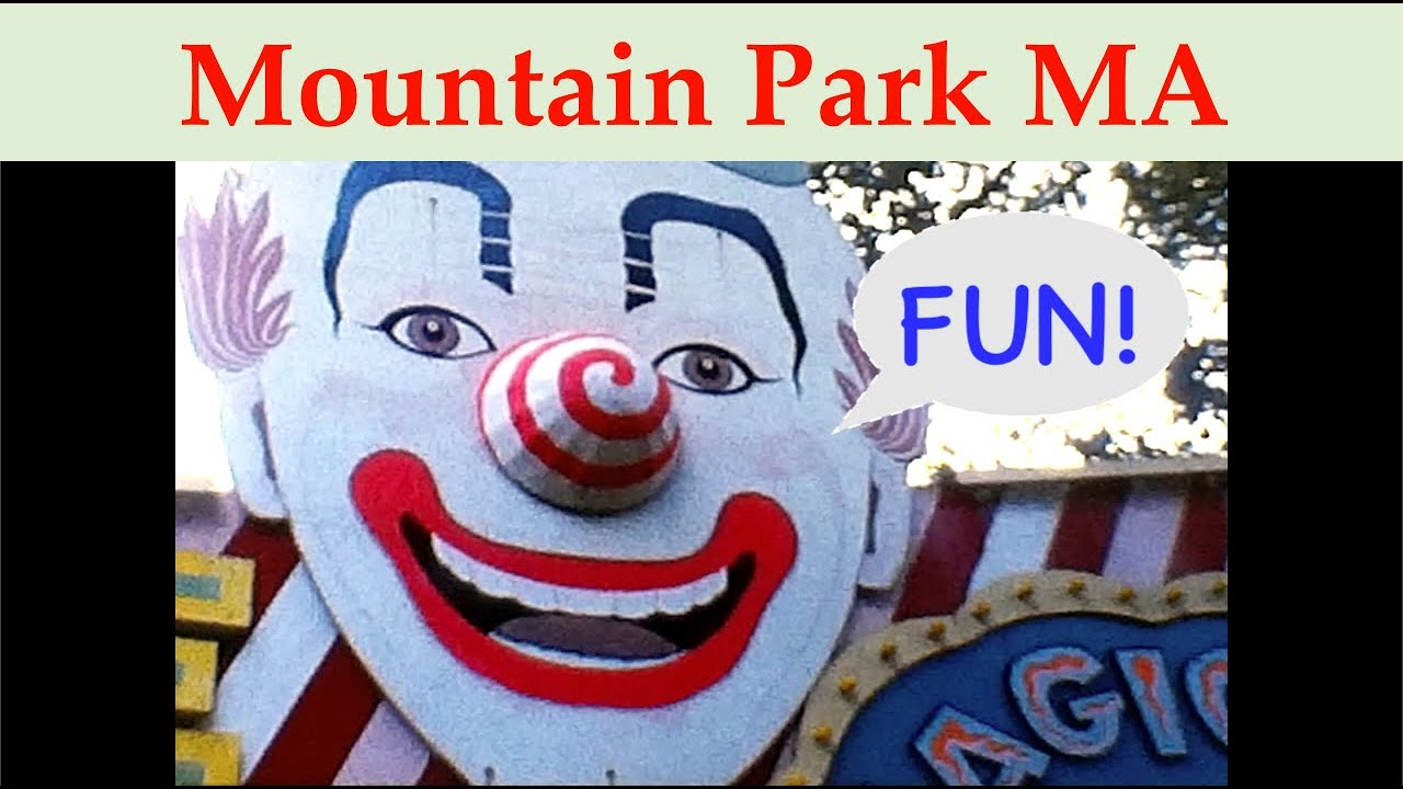 1963 Mountain Amusement Park Mount Tom Holyoke MA Carousel Ferris Wheel Roller Coaster Tilt-O-Whirl