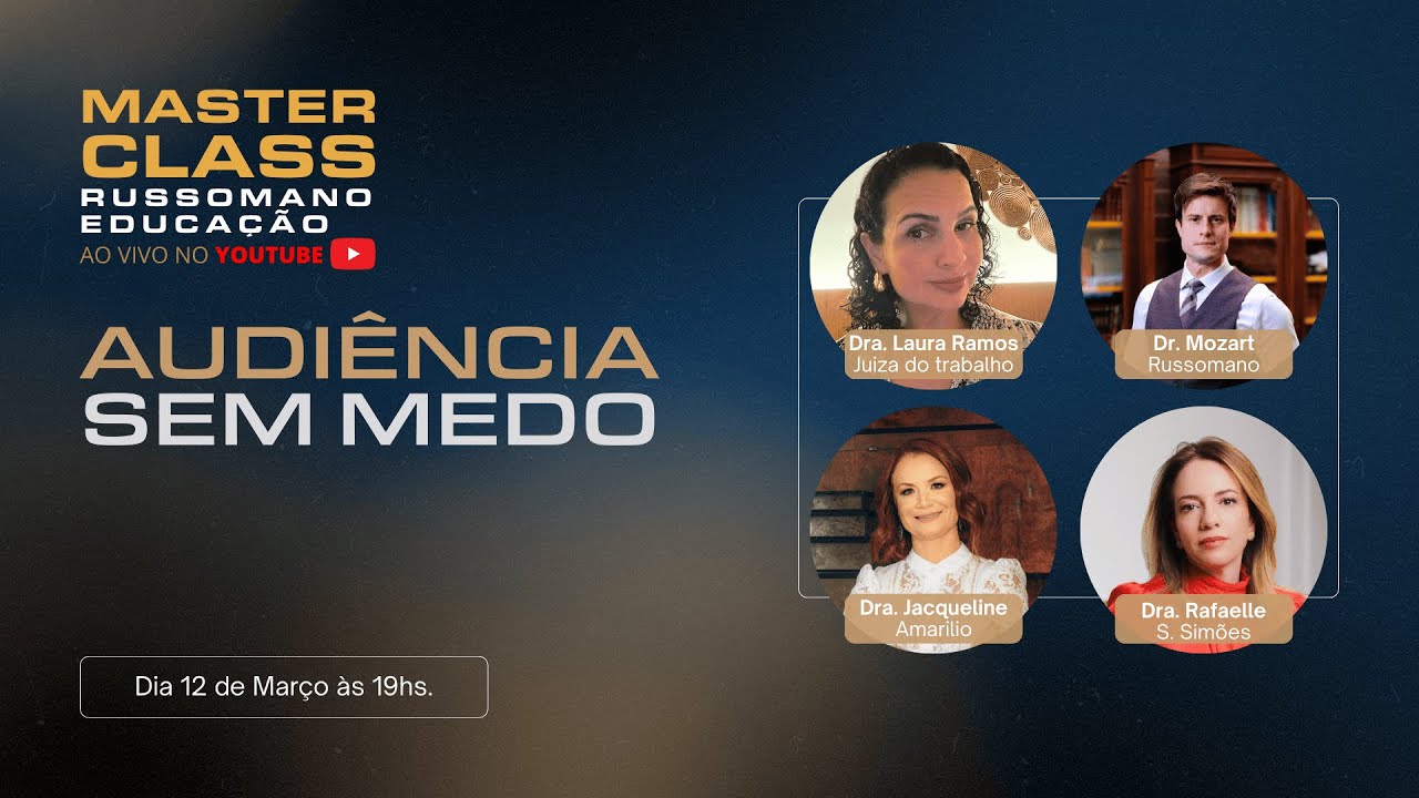 Audiência sem medo | Ep.03 - Masterclass ao vivo