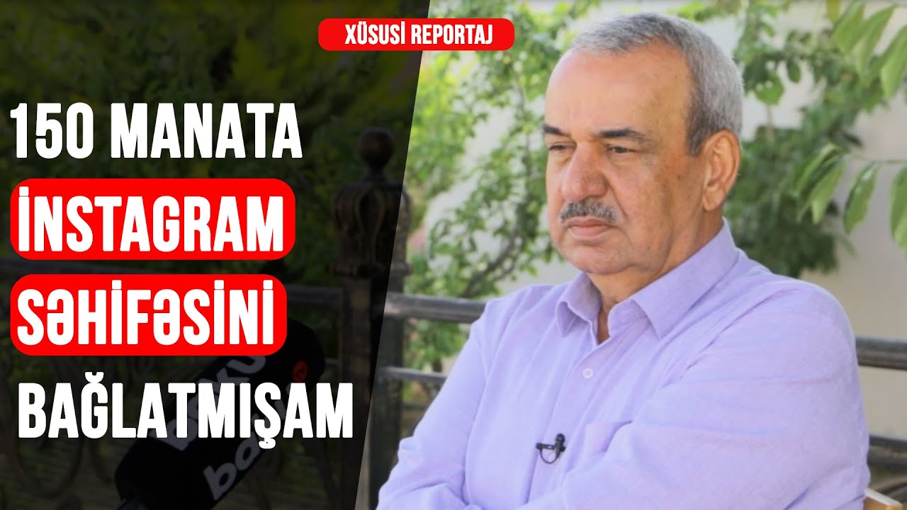 Meyxanaçı Ağamirzə: Çayın pulunu verməmək üçün yalan danışırlar - XÜSUSİ REPORTAJ