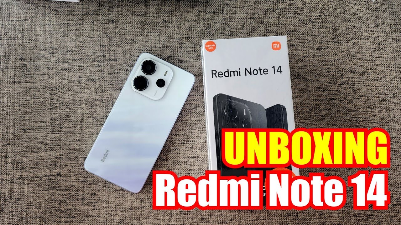 UNBOXING Redmi Note 14