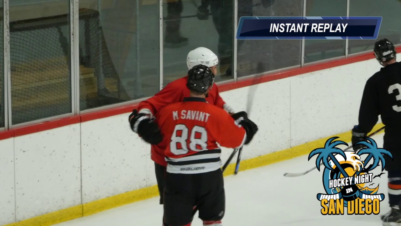 Anaheim Ice Adult Hockey Cobra Kai vs 10 Minute Window