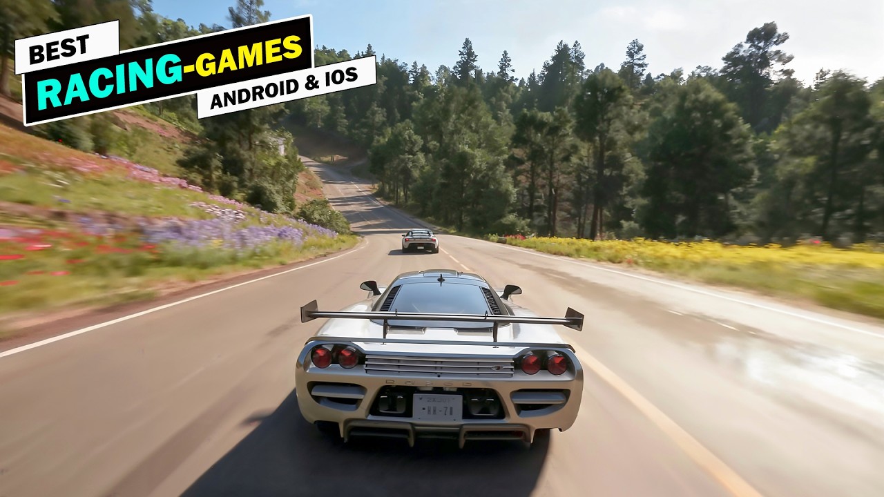 ТОП-10 ЛУЧШИХ гоночных игр на Android и iOS 2026!